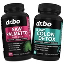 Saw Palmetto for Women Hair Loss & Colon Cleanser - DHT Blocker for Women Growth & 15 Day Colon Cleanse Intestinal Detox Pills - Pure Saw Palmetto Hair Loss Supplement Bowel Movement Capsules