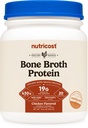 Nutricost Chicken Bone Broth Protein (Chicken Flavored, 20 portioner)