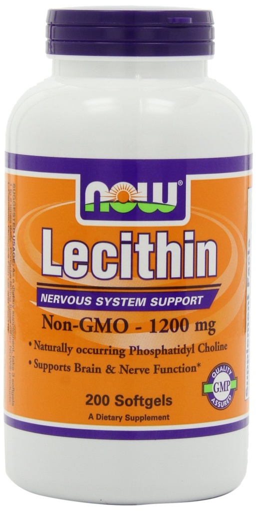 Nu Lecithin, 200 Softgels (Pack of 2)