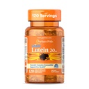 Puritans Pride Premium LutigoldTM Lutein Carotenoid 20mg med Zeaxanthin för män och kvinnor, Kosttillskott för ögonhälsa, 8 månaders leverans, 120 Easy-to-Swallow Softgels