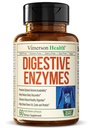 Digestive Enzymes - Probiotic Multi Enzyme (Enzimas Digestivas) - Digestive Supplements med Unique Makzyme-Pro Formel - Avancerade Enzymer för Digestion, tarmrörelser och närings Absorption. 60 Caps