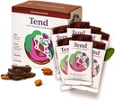 Tend Daily Best Prenatal Vitamin Bar, tillverkad med organiska ingredienser för gravida och postpartum mammor, inkluderar DHA, vitamin D, B, Choline, Folate - Chocolate Sea Salt (7ct)