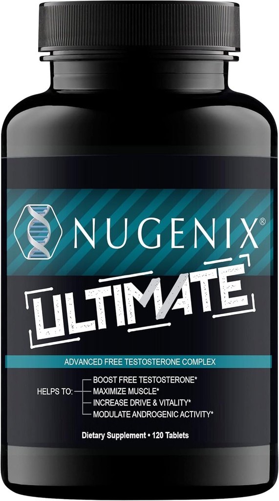Nugenix Ultimate, Testosteron Booster, 120 tabletter