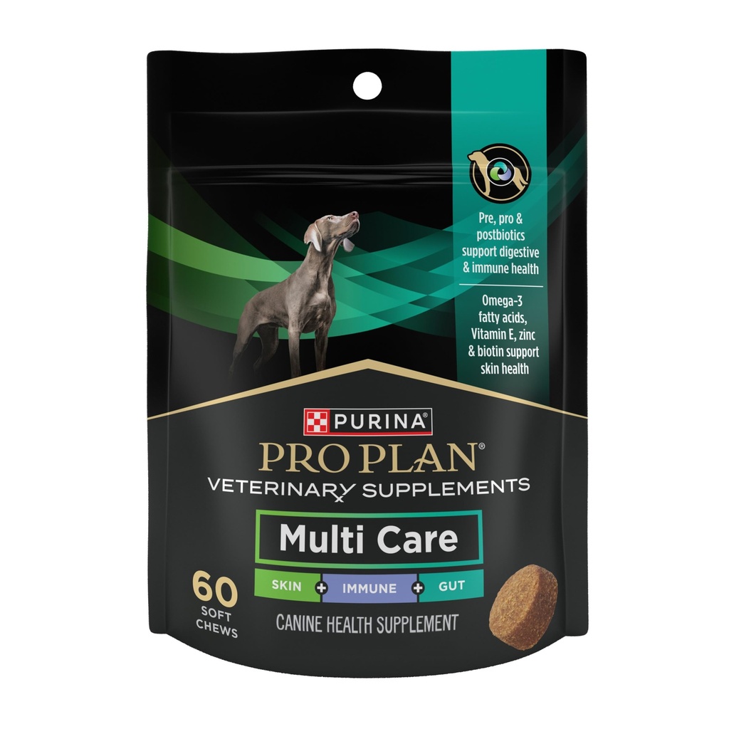 Purina Pro Plan Veterinär Supplements Multi Care Dog Supplements - 60 ct. Pouch