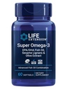 Life Extension Super Omega-3 EPA / DHA Fish Oil, Sesam Lignans & Olivextrakt - Hjärthälsa, Hjärnhälsa, Inflammation Health Support, Cholesterol Health Support, Gluten-Free, Non-GMO, 60 Softgels
