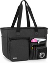 Trunab Lärare Tote Bag Work Bag med flera ficka och vadderad kompartment för upp till 15,6 "Laptop