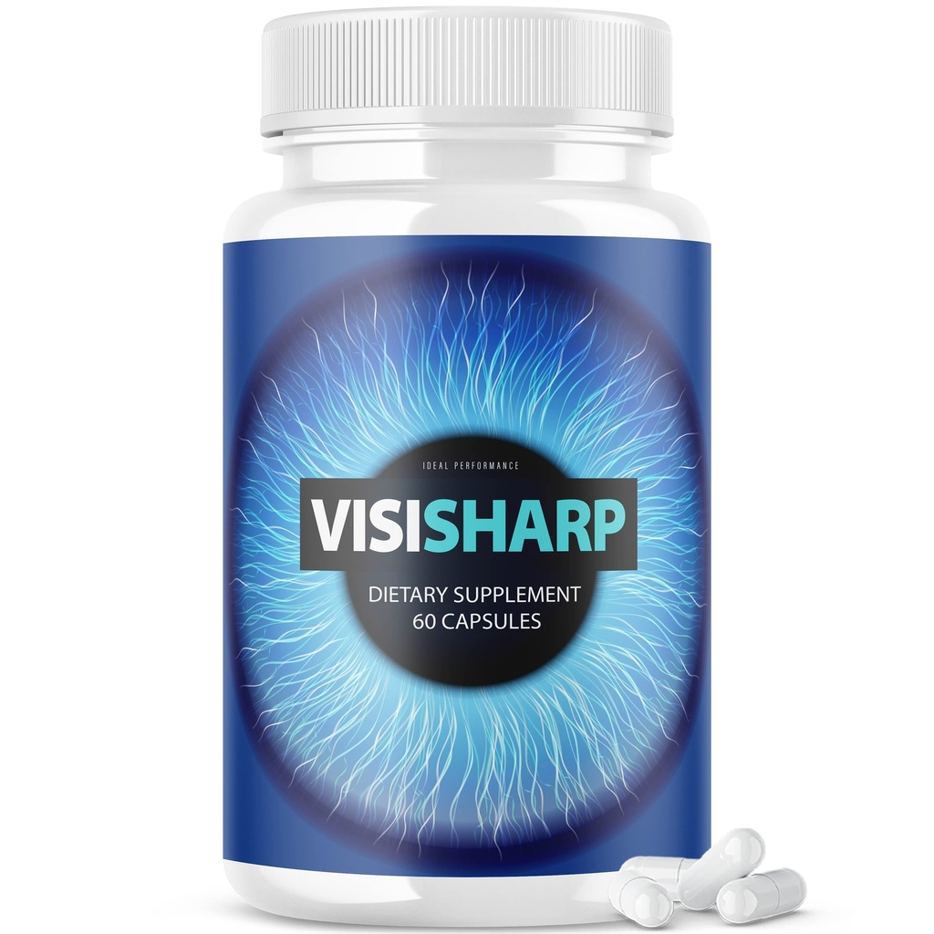 Visisharp Advanced Eye Health Formel för ögonpiller Visi Sharp Supplement (60 kapslar)