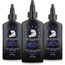 Bossman Jelly Beard Oil för Män - 3 Pack (12 oz i Total, Royal Oud Scent) - Softens, Moisturizes & Conditions med naturliga ingredienser