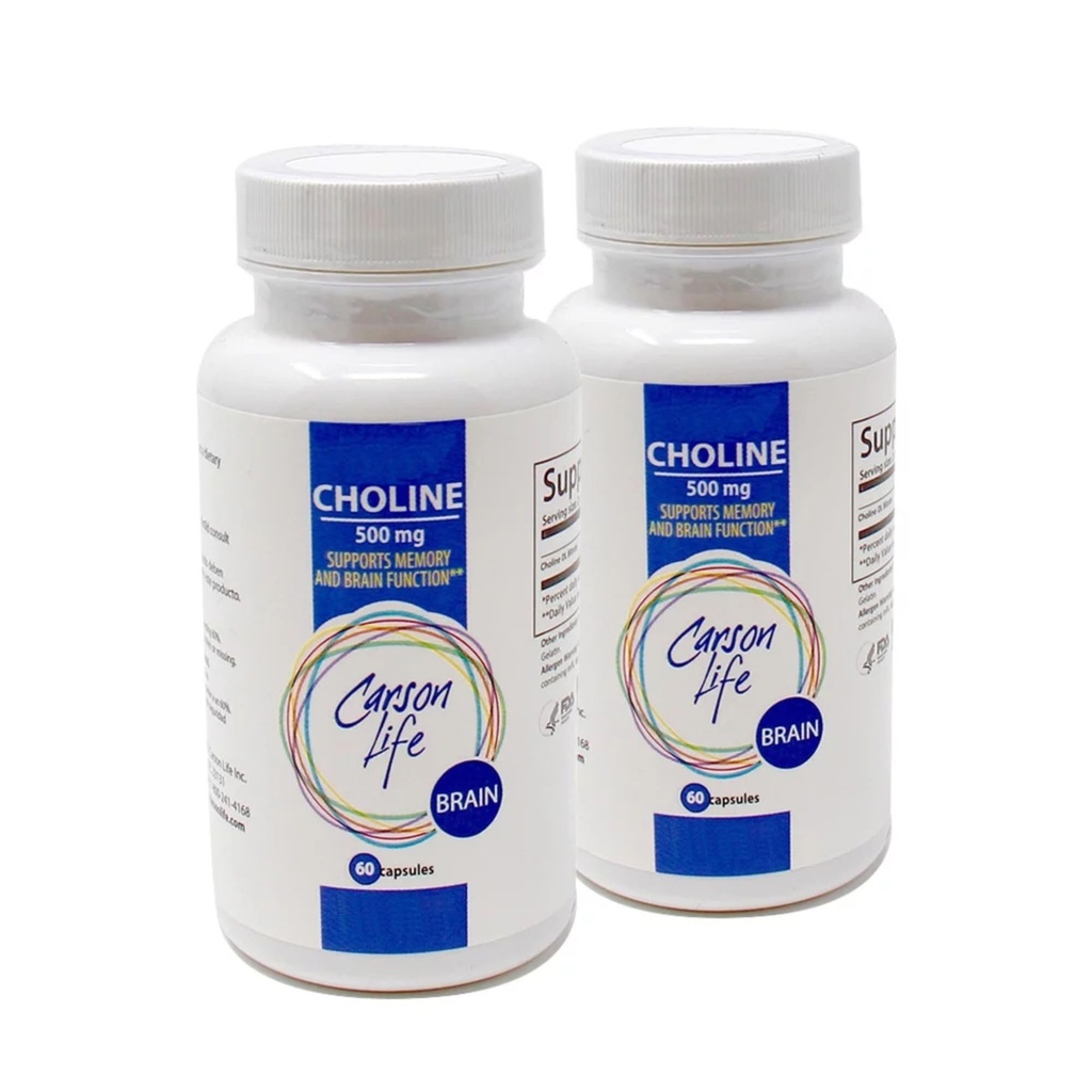Carson Life Choline - 60 kapslar - 2 Pack