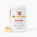 TB12 Plant Based Protein Powder av Tom Brady, 24g Vegan Pea Protein, Low Sugar, Low Carb, Non-GMO, Meal Replacement, Keto Friendly, Paleo, Sugar Free, Vanilla Flavor (30 Servings/2.12lbs)