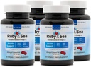 Marine Oil Supplement - All Natural Calanus Oil, Astaxanthin, Omega-3 och Fatty Acids - Hjärta och hjärnhälsa näringstillskott - 4 Pack