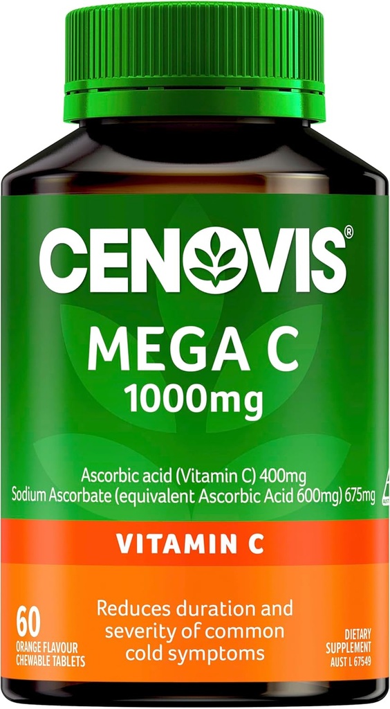 Cenovis 1000mg Orange smak tabletter