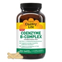 Country Life, Coenzyme B-Complex Vitamin, Stöd Energi och Metabolism, Dagliga Tillägg, 240 ct
