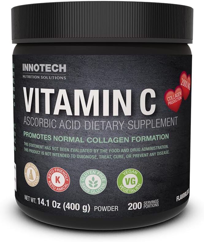INNOTECH Nutrition: Ren vitamin C som askorbinsyra - 400 g