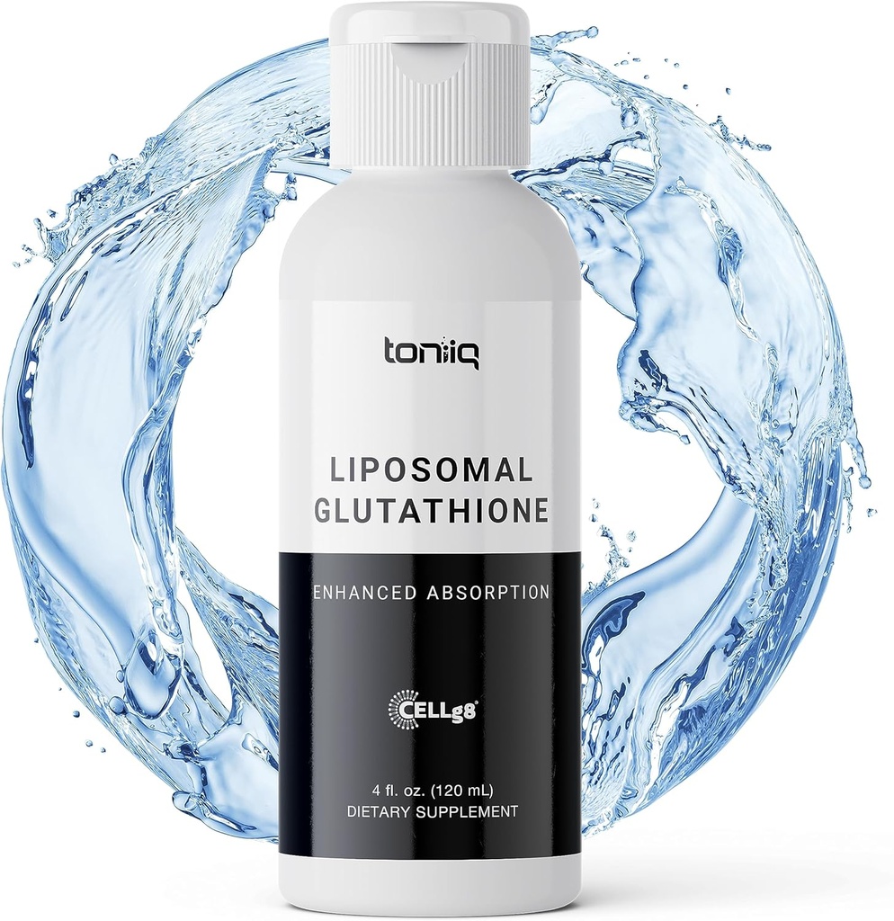 Lab Tested Ultra Bioavailable Liposomal Glutathione - 4 fl. oz Mixable Wild Berry Natural Flavor - High Strength Glutathione Liquid - Third-Party Tested - Increased Bioavailability Enhanced Absorption