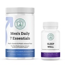 Mäns dagliga 7 Essentials & Sleep Complex Bundle