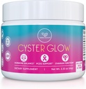 Cyster Glow Premium Myo-Inositol och D-Chiro Inositol Powder PCOS Supplement för kvinnor -Ideal 40:1 Ratio-Hormone Balance, fertilitet, hälsosam äggstocksfunktion -Vitamin B8-30 Day Supply
