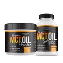 Avsiktligt Bare MCT Oil Powder (50 portioner) och MCT Oil Capsules Bundle