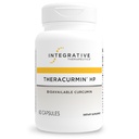 Integrativ terapeutik Theracurmin HP - gurkmeja tillskott för hjärt- och gemensam hälsa Support * - Muscle Recovery Support * - Non-Soy, Dairy-Free & Gluten-Free - 60 kapslar (30 portioner)