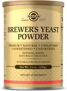 Solgar Brewer's Yeast Powder, 14 oz - Rich Source of Amino Acids, B-Complex Vitamins, Minerals, & Protein - Naturlig, Osmakad, Osötad - Dairy Free, Vegetarian - 13 Servings (Packaging kan variera)