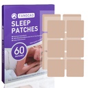 Sleep Patches, Sleep Patch för vuxna, Premium Ingredienser Uppgraderade 60 Patches Set, Lätt att Applicera och Bekväma