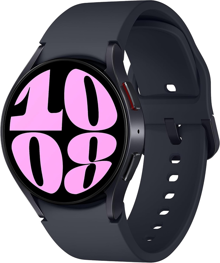 SAMSUNG Galaxy Watch 6 44mm Bluetooth Smartwatch w / Fitness Tracker, Personalized HR Zones, Advanced Sleep Coaching, Heart Monitor, BIA Sensor, Biggest Screen, US Version, Graphite (förnyad)