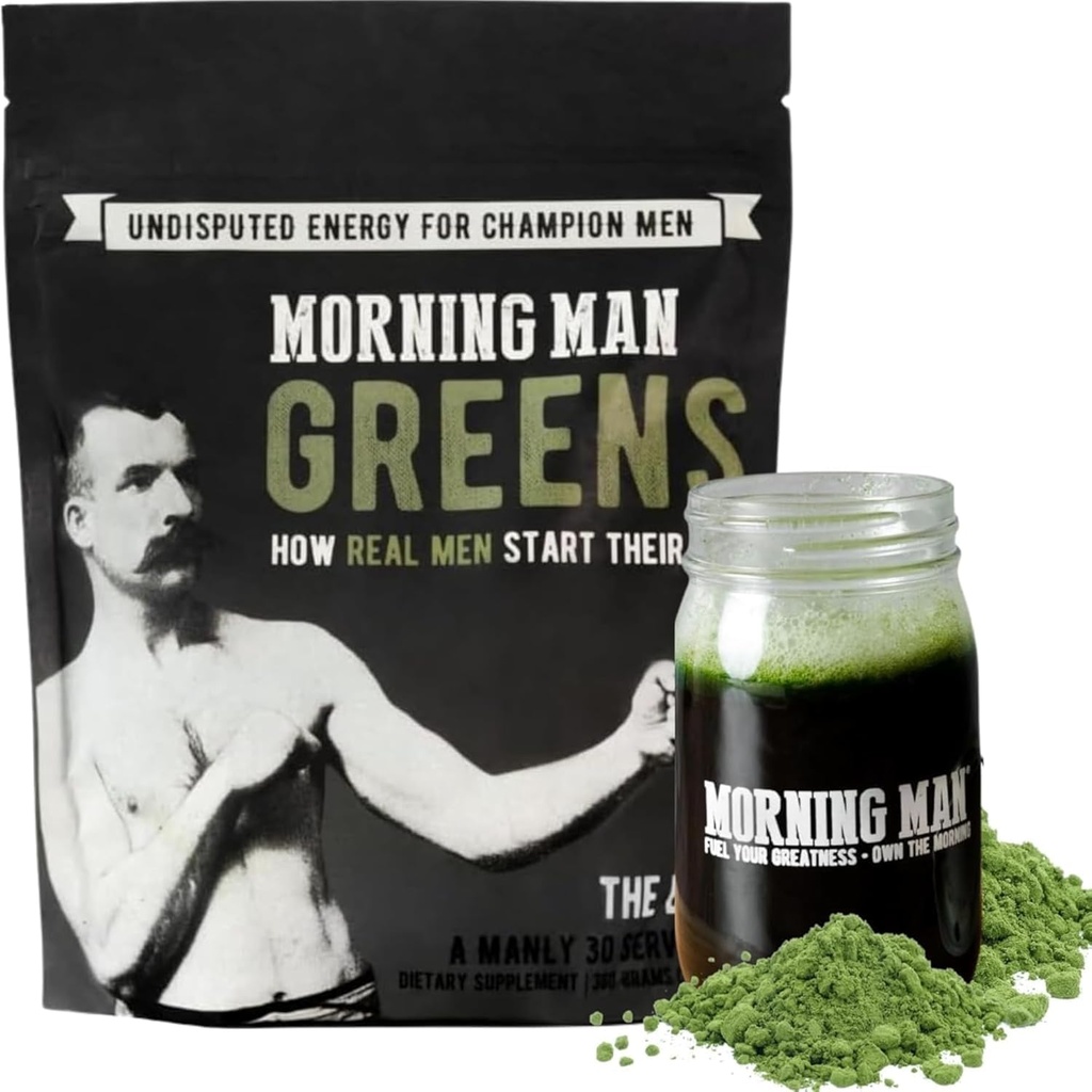 Bästa smak gröna probiotiska Superfood Mix, 95mg koffein, Kick Starta din morgon, 75 + vitaminer, grönt te och kaffeextrakt, matsmältningsenzymer, glutenfri, vegan, energi, gut hälsa, 30 portioner