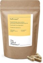 NAKED PHARMACY | Saffrosun | Natur Saffron Kosttillskott med vitamin B12 | Hög styrka | Trötthet & klimakteriet | Inga tillsatser | Vegan | 60 kapslar