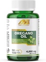 MB One Oregano Oil 4000mg - 65:1 Extrakt från Medelhavet Oregano - Hög i Carvacrol - Extra styrka - 100 Softgels Non-GMO, Gluten Free