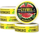 LyvWel 225mg koffein energipåsar - Watermelon Ice 5-pack (75 påsar) - Uppfriskande energi och fokus - Guarana-Enhanced Clean Boost för träning och slip