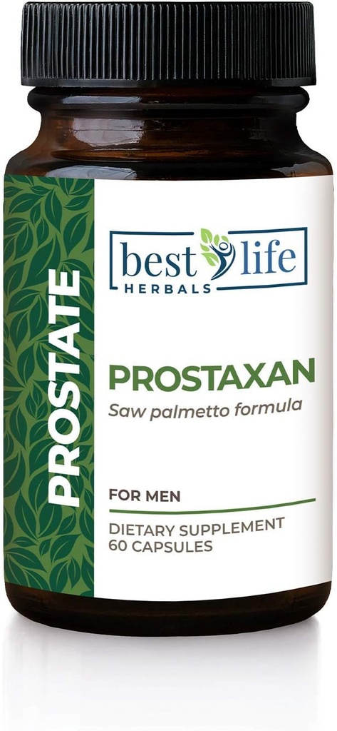 ProstaXan Saw Palmetto Supplement för Mäns Prostate och Bladder Health - 1 flaska