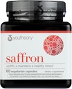 Youtheory Saffron Advanced Dietary Supplement, höjer humör och mental fokus, 60 kapslar