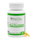 BariSlim Once Daily Bariatric Multivitamin Capsule - 60mg of Iron - Bariatric Vitamin & Supplement for Post Surgery Including Gastric Bypass & Gastric Sleeve | 30 Day Supply