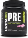 NutraBio PRE träningspulver - gammal formel-hållen energi, mental fokus, uthållighet - Beta Alanine, kreatin, koffein, elektrolyter - 20 portioner - Dragonfrukt Candy