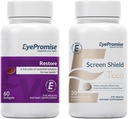 EyePromise Återställ Macular Health Supplement Screen Shield Teen Chewable Eye Vitamin
