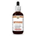 Myrrh Liquid Extract, Organic Myrrh (Commiphora myrrha) Tinktur Herbal Supplement, Hawaii Pharm, Made in USA, 2 fl.oz