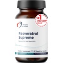 Designs for Health Resveratrol Supreme - Trans Resveratrol från japanska Knotweed + Quercetin - Healthy Aging + Cardiovascular Support Supplement, Non-GMO (60 kapslar)
