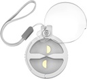 Hållbar Pill Splitter, Precise Dual-Blade Aluminium Pill Cutter för små och stora piller, Compact Pill Case med Lanyard för resor, daglig användning
