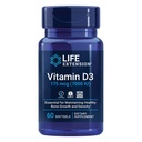 Life Extension Vitamin D3 175 mcg (7000 IE), Immune System Support, Bone Health, Brain Performance, Gluten-Free, Non-GMO, Once Daily, Two-Month Supply, 60 mjukgels