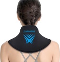 Neck Ice Pack Wrap Återanvändbar Gel Ice Packs för Cervical skador Smärta Relief, Flexibel Cold Hot Compress Therapy för Shoulder Swelling, Bruises, Stiff Neck, Migraine, Surgery Recovery