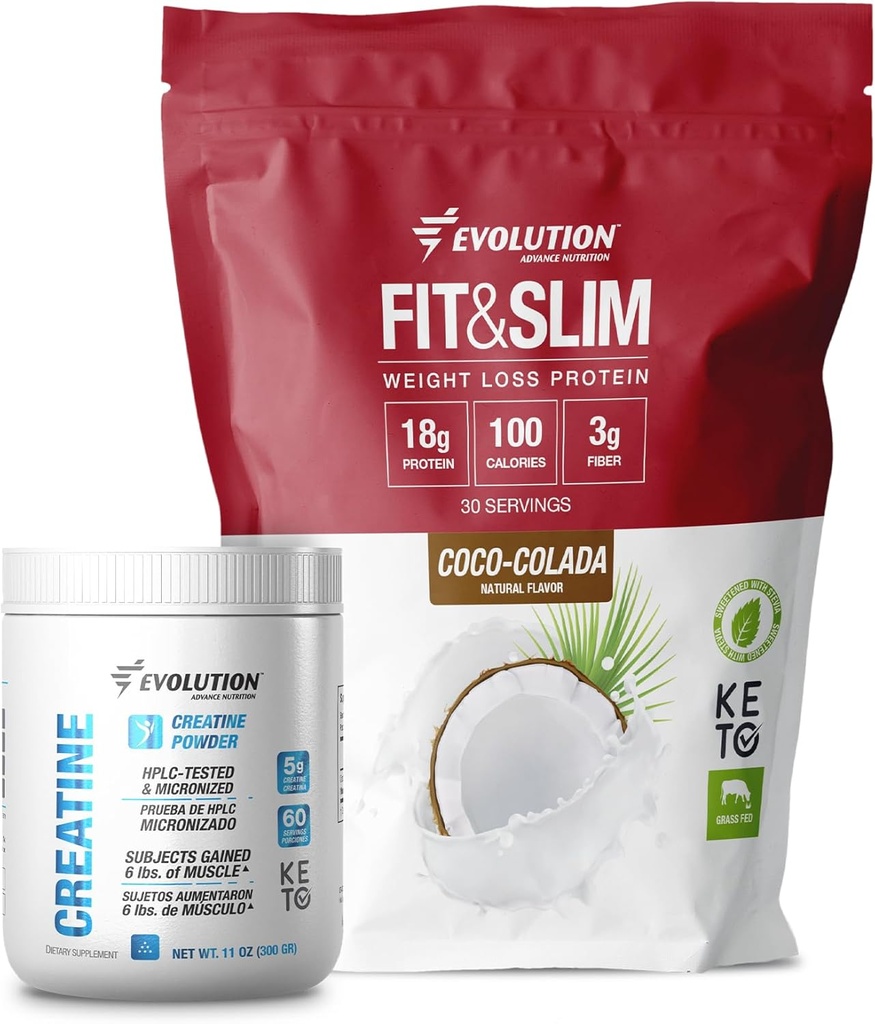 Evolution Advance Nutrition Fit & Slim Blend + Kreatinmonohydratpulver