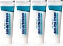 CareAll Anti-Itch Cream 1.25oz (4 Pack) Histaminblockering, Diphenhydramine HCI 2% Topical Analgesic & Zink Acetate 0.1% Hudskyddsmedel för tillfällig smärta och nedre lättnad från vanliga utomhus kliar