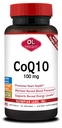 Olympian Labs Coenzyme Q10 100mg Softgels formulerade med Extra Virgin Olive Oil, Heart Health Support, Cell Protection från fria radikaler