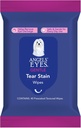 ANGELS EYES Face, Eye & Paw Cleansing & Tear Stain Wipe, Large 4 "x7" Hypoallergenic Dog & Cat Wipes, Reduce Tear Stains, Dirt och Discharge, Fragrance Free, 40 Count