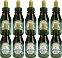 Officiell distributör - 10 flaskor Apiario Silvestre Bee Pollen & Brasilien Green Bee Propolis Liquid - Glycolic Extract-Non Alcoholic, Wax Free, Sugar Free