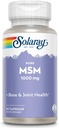 SOLARAY Ren MSM kapslar, 1000 mg, 60 greve
