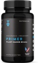 Protekt Primer - Plantbaserad BCAA-tillägg med vitamin C - 60 Effervescent tabletter - Vegan BCAA - Vattenmelon smak - Maximal absorption för optimal prestanda och snabbare återhämtning