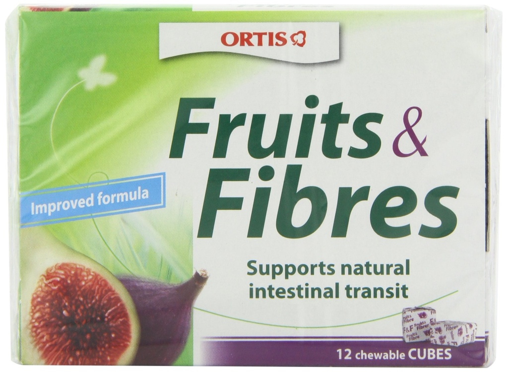 Ortis - Digestive Health - Frukt och fibrer - Lätt - 120 g