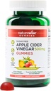 NatureWise Apple Cider Vinegar ACV Gummies - 1000mg ACV per 2, Sugar Free, Vegan - Energy & Gut Health - ACV Gummies W/Vitamin B12-90 Gummies[1.5-Month Supply for 1000mg / 3-Month Supply for 500mg]