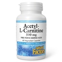 Naturliga faktorer Acetyl L-Carnitine 500 milligram, 60 vegetariska kapslar